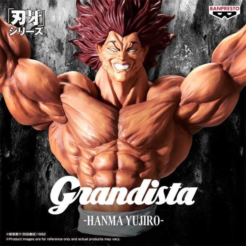 

Banpresto Grappler Baki Hanma Yujiro 27cm Anime Action Figure Grandista Series Collectible Model Toy Decor Strongest Creature