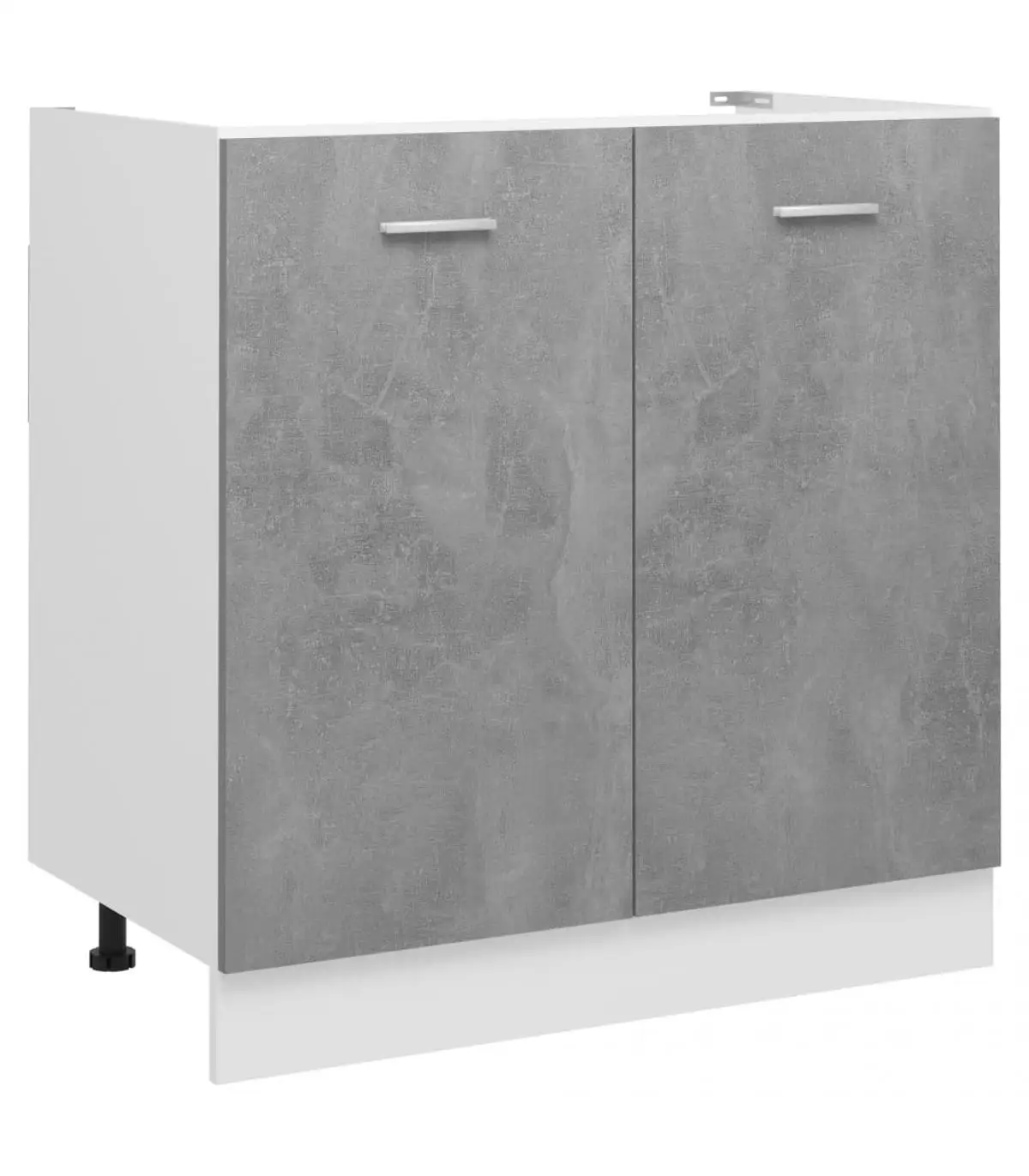 Kitchen cabinets wardrobe under sink plywood Gray 80x46x81,5cm