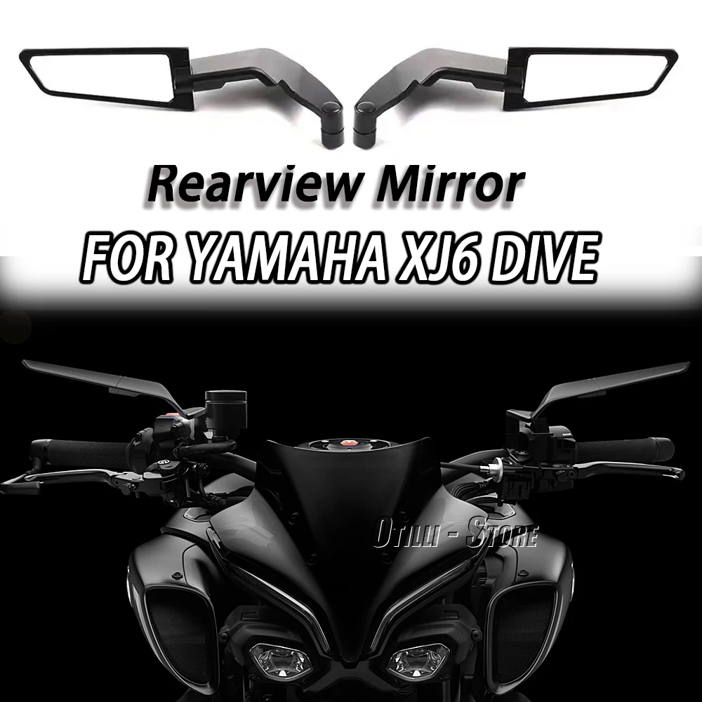 

For Yamaha XJ6 XJ 6 DIVERSION Universal Motorcycle Mirror Wind Wing side Rearview Reversing mirror