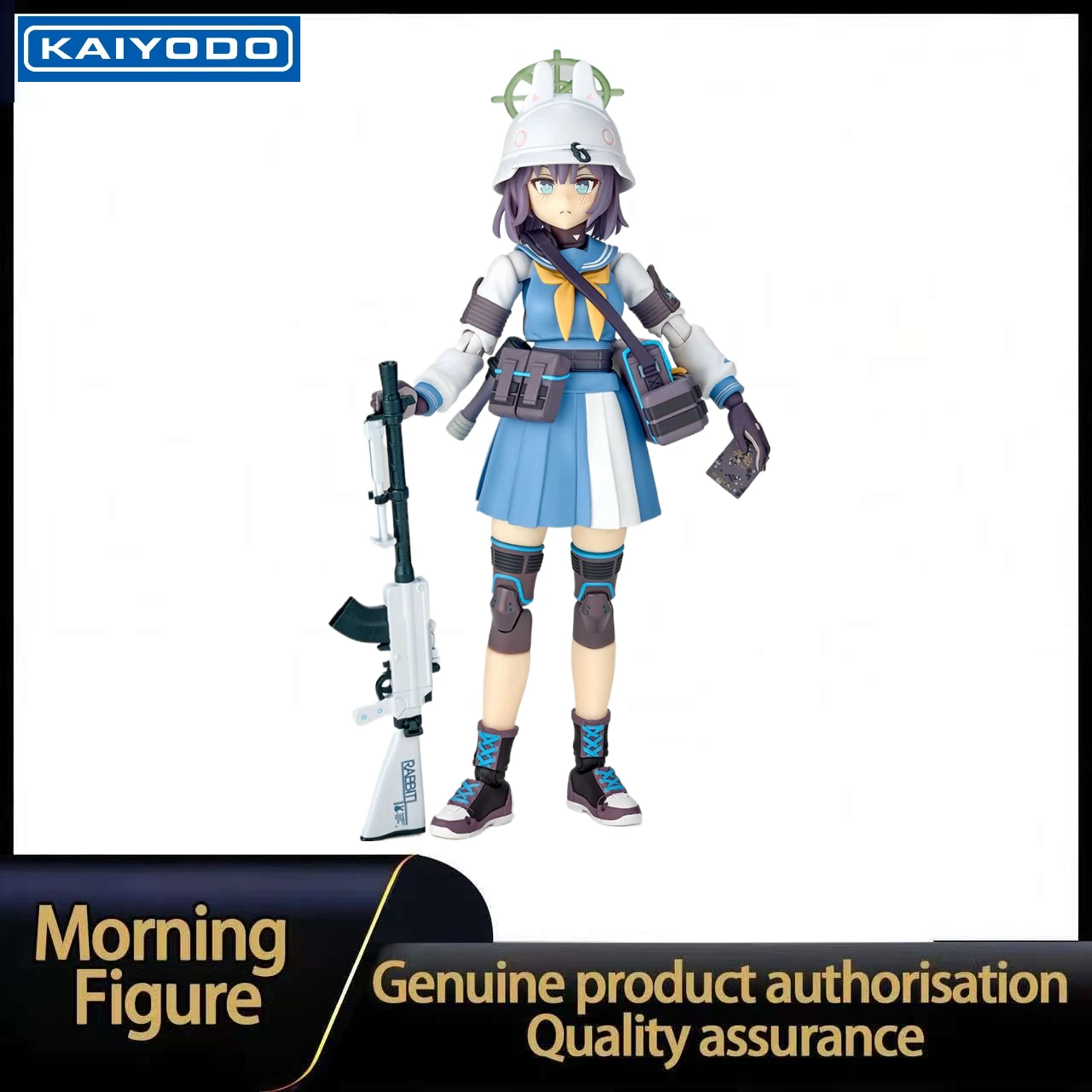 

В наличии: Коллекционная фигурка Kaiyodo Revoltech Blue Archive Sorai Saki, масштаб 1/12