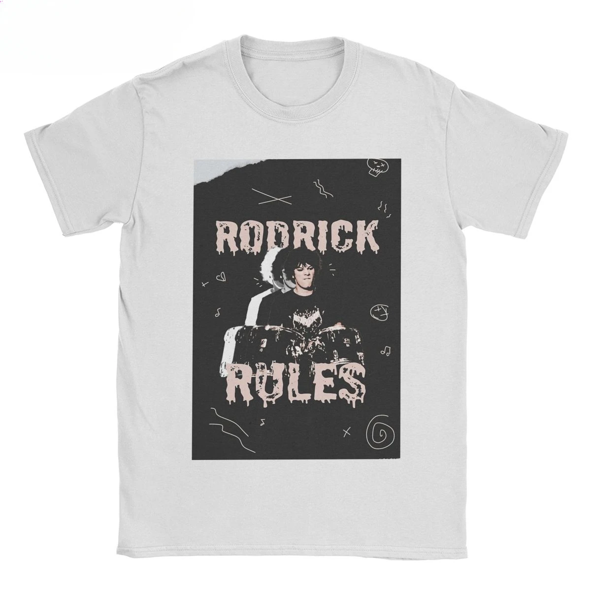 Rodrick Heffley Diper Overlod Wimpy Kid T-Shirts for Men Women Pure Cotton T Shirts Loded Diper Short Sleeve Tees 6XL Tops