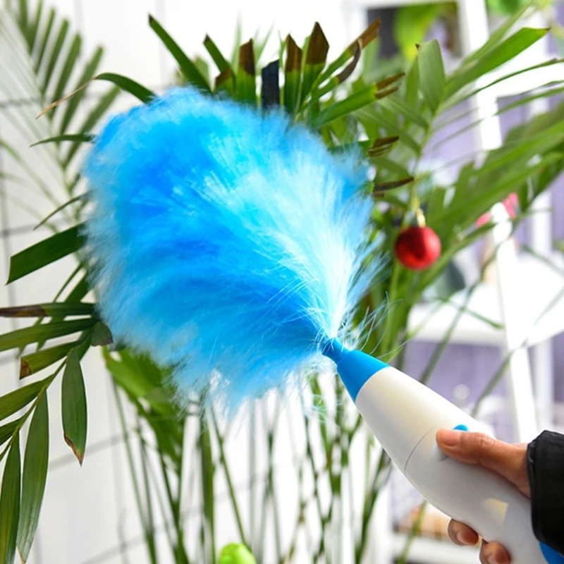 Electric Spin Duster Duster Brush 360° Adjustable Dust Cleaner Cleaning Dropship