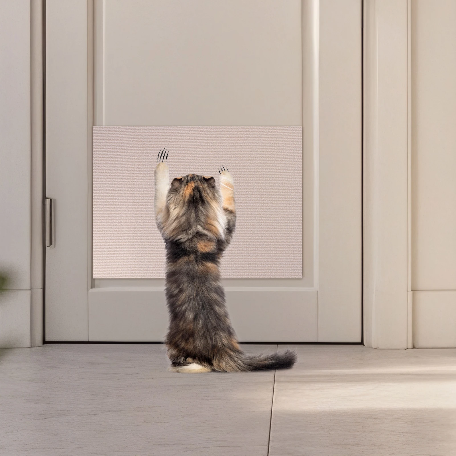 

2 шт. ковриков-когтеточек для кошек, защита мебели, обрезаемые, для самостоятельной установки, для лазания кошек по дивану, софе, мебели