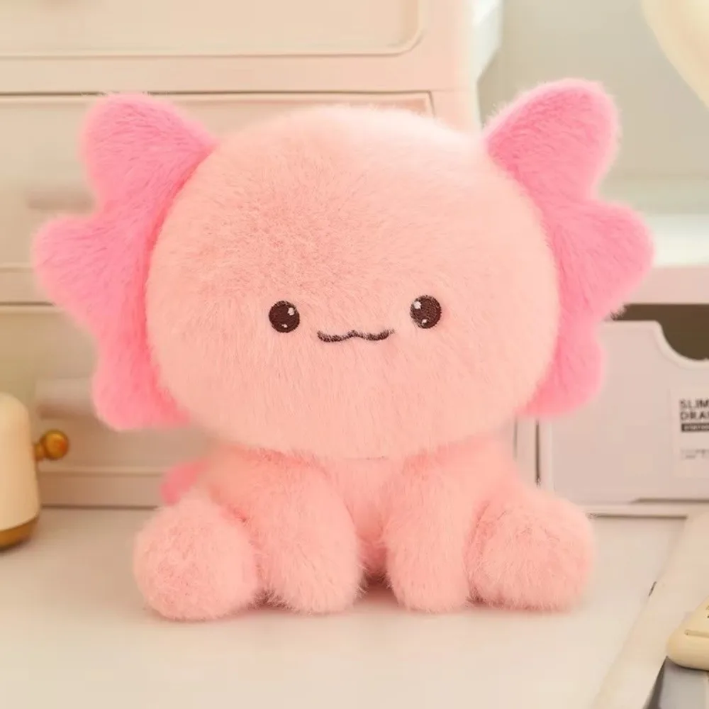 Nuevo Peluche de Axolotl, Muñeco de Peluche Kawaii, Adorno Súper Suave, Muñeco de Salamandra, Decoración para el Hogar, Juguete de Peluche