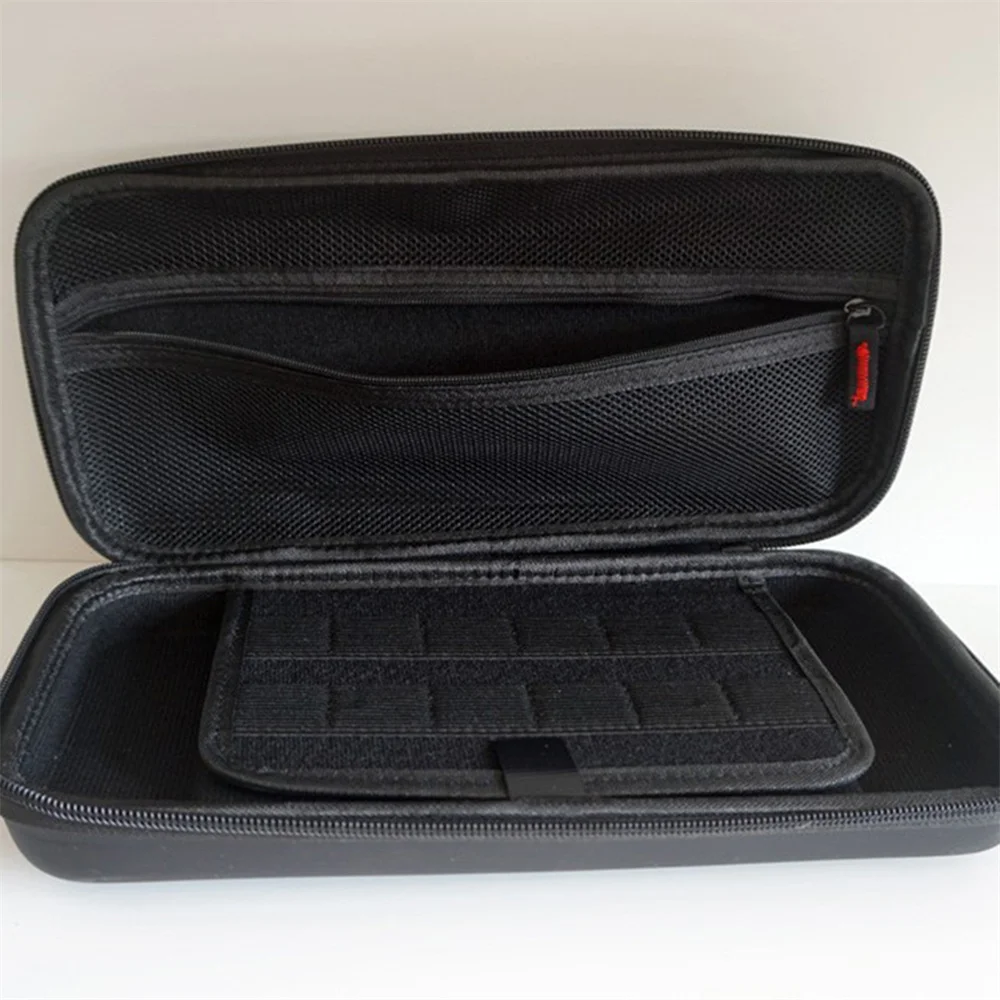 Black Storage Bag for Switch2 Games Console Carrying Case with Card Slot 30x14.5x6cm Travel Handbag Gaming Accessories