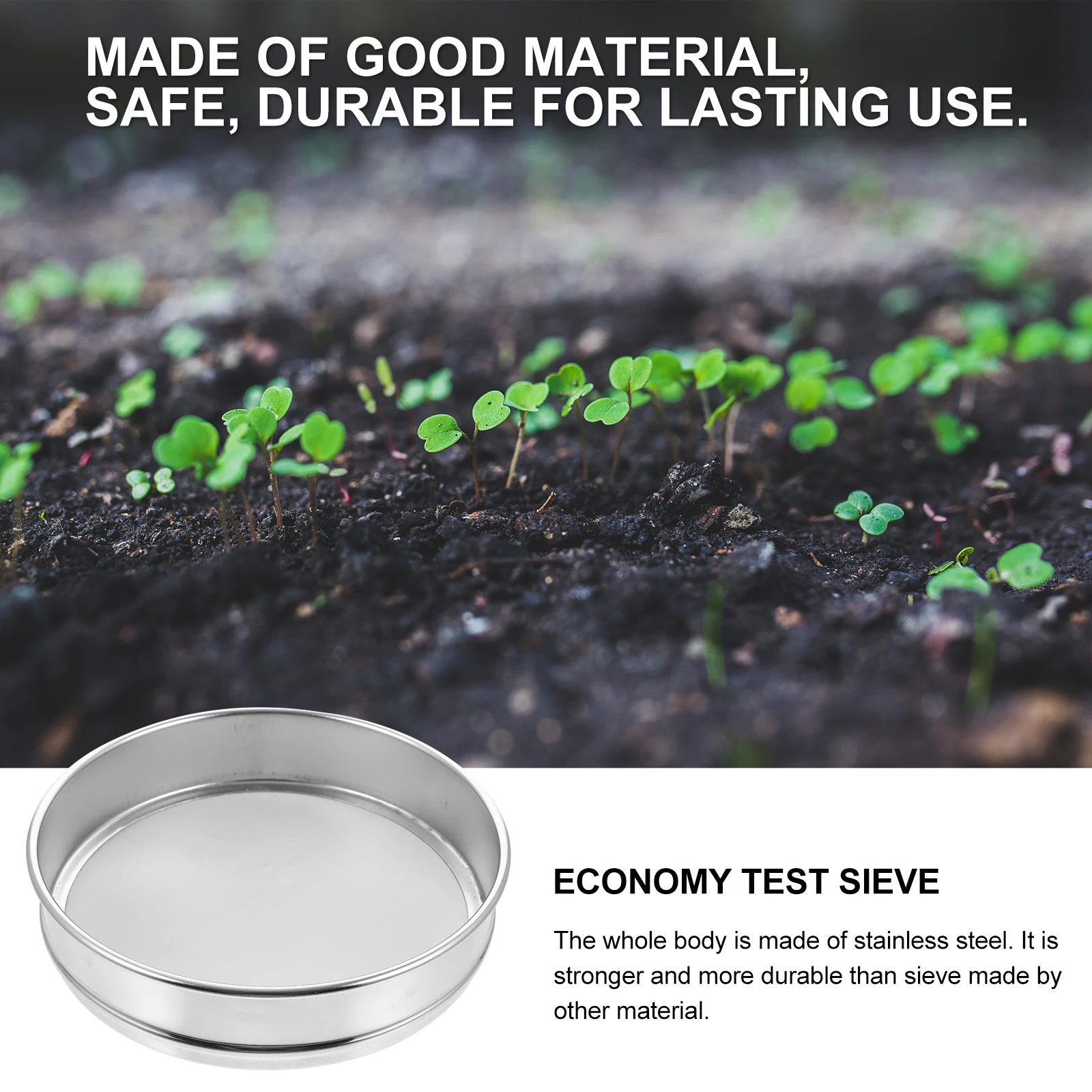 

Stainless Steel Laboratory Sieves Corrosion Resistant Sifter For Geological Exploration Cement Ceramics