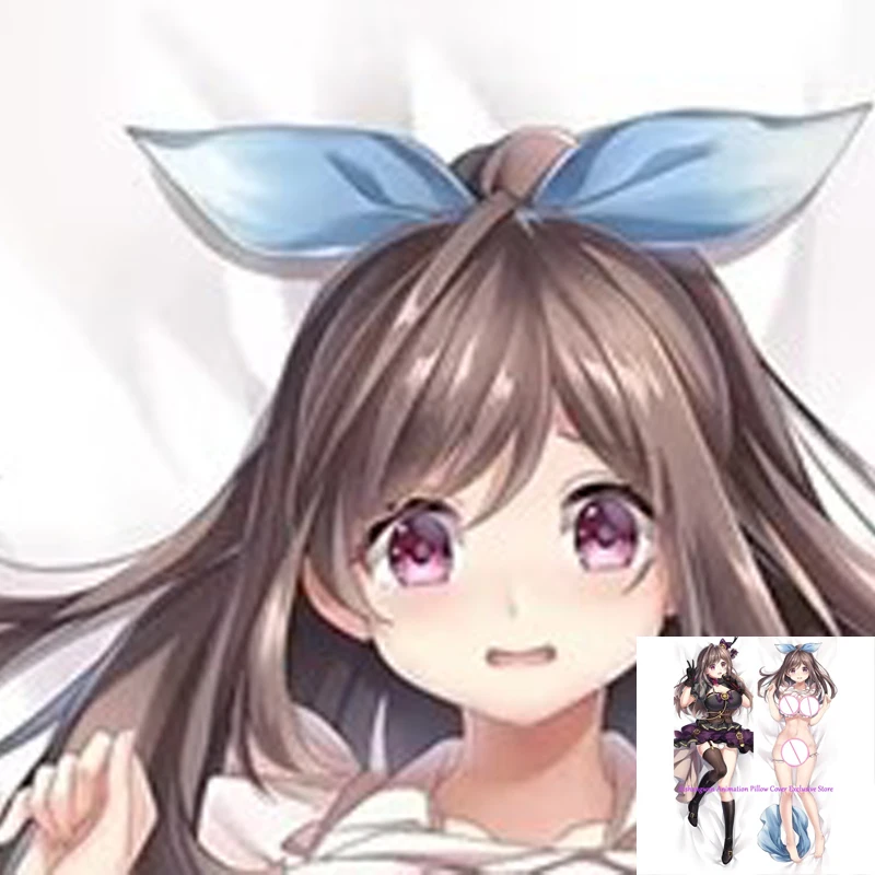 

Dakimakura Anime Pillow Cover Tsukioka Kogane Double Sided Print 2Way Cushion Bedding Festival Gifts