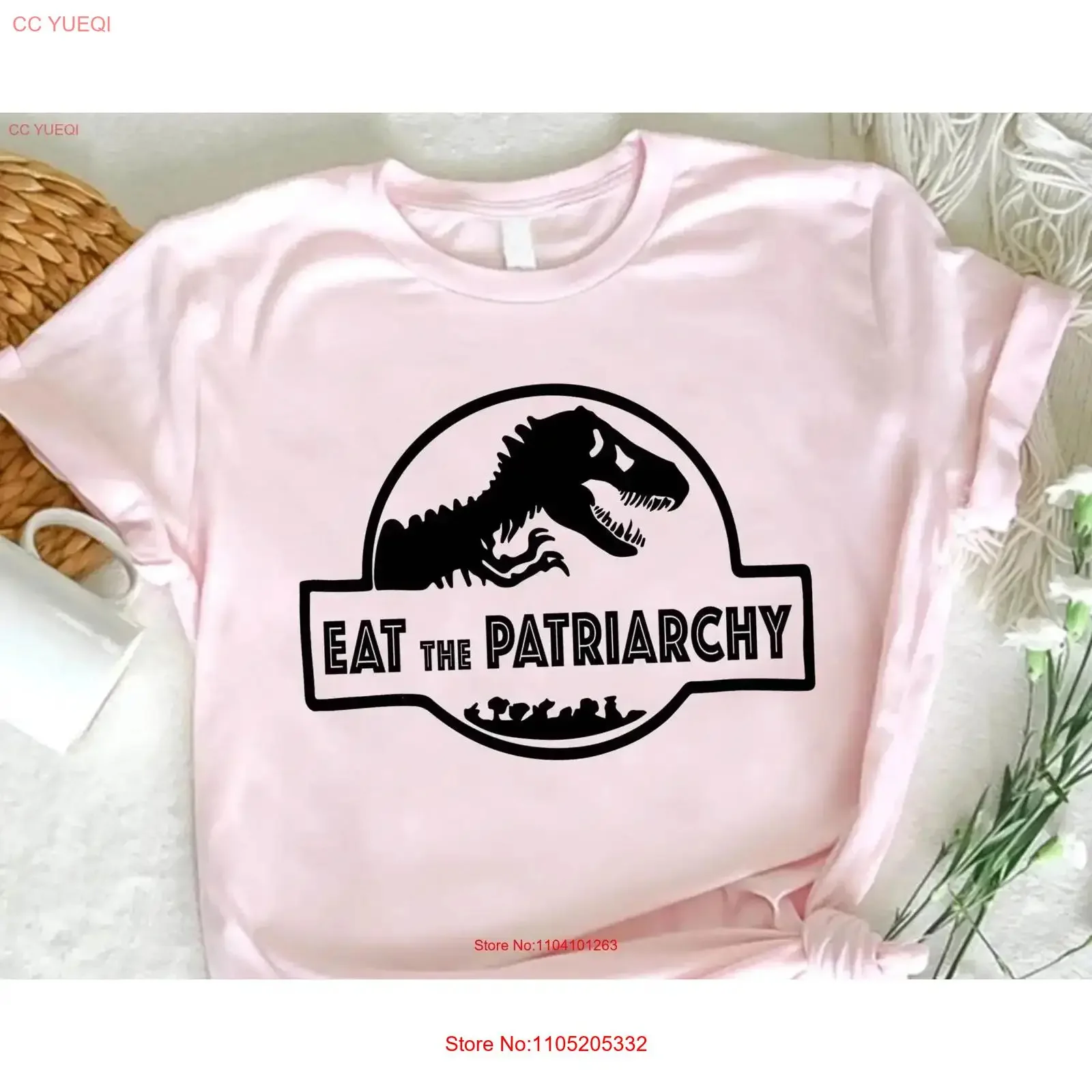 FeminisT T Shirt Eat the Patriarchy Womens Rights Empowered Women Pro Choice Reproductive Activist vintage Washed Versatile