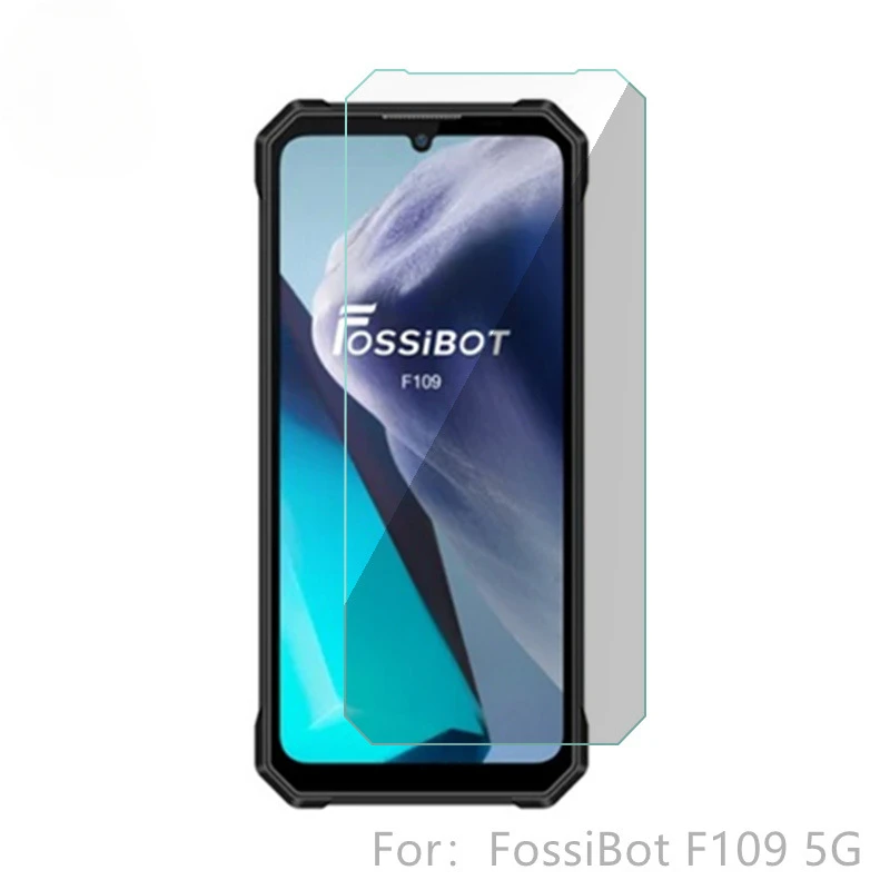 For Fossibot F109 2.5D Clear Tempered Glass Screen Protector For Fossibot F 109 Full Cover Protective Glass Film