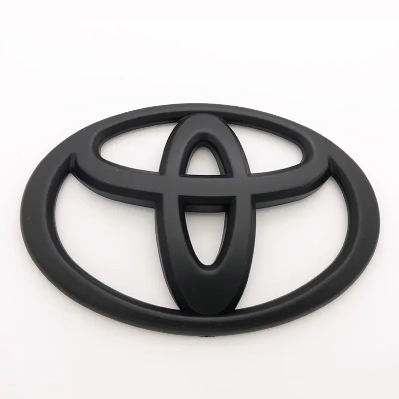 3D ABS Car Logo for Toyota RAV4 Rongfang black car logo TOYOTA 4WD decoration in the net logo rear trunk car accessories