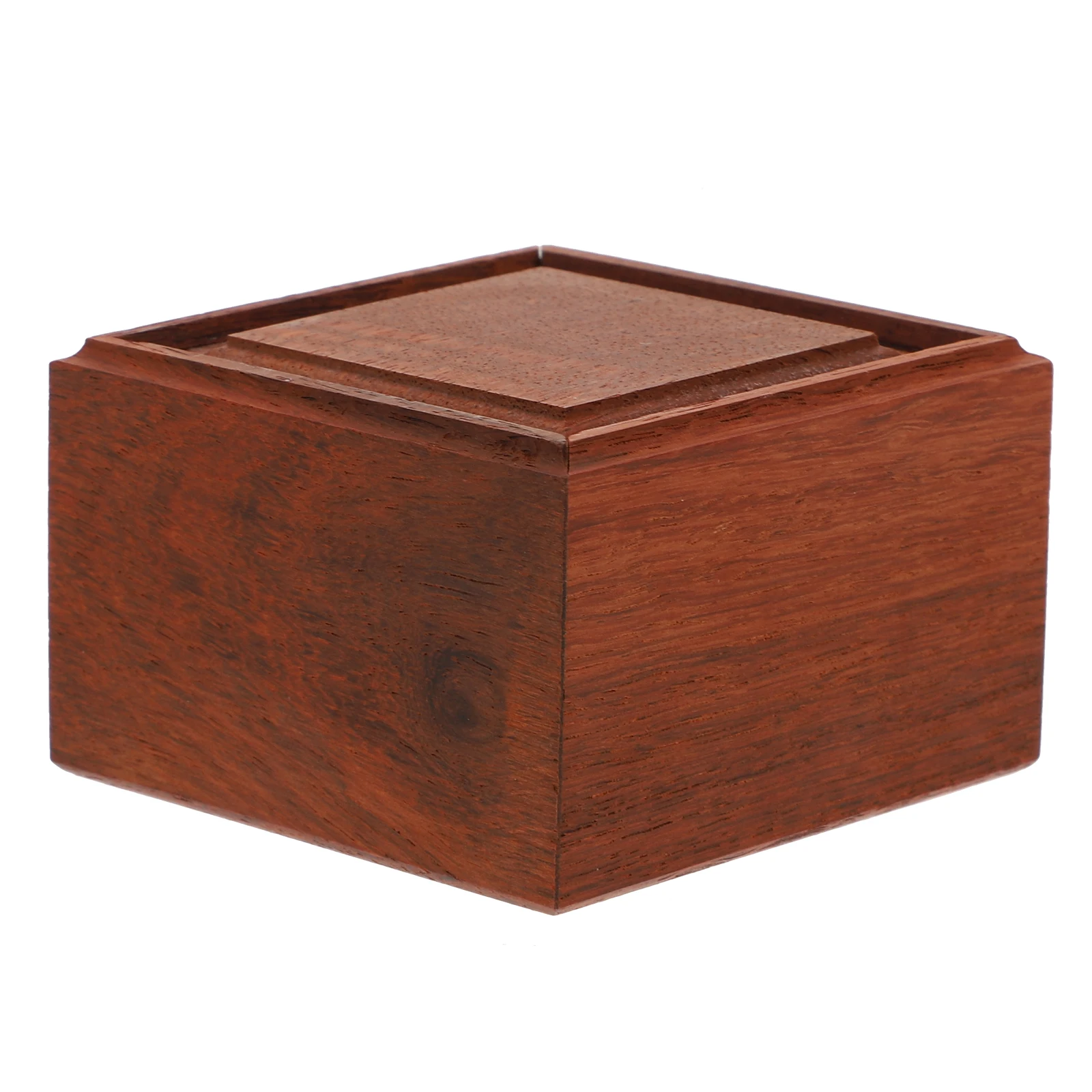 

Square Storage Box Home Decor Aroma Burner Censer Incense nament ganizer Durable Smooth Wooden Rosewood Texture Elegant Design