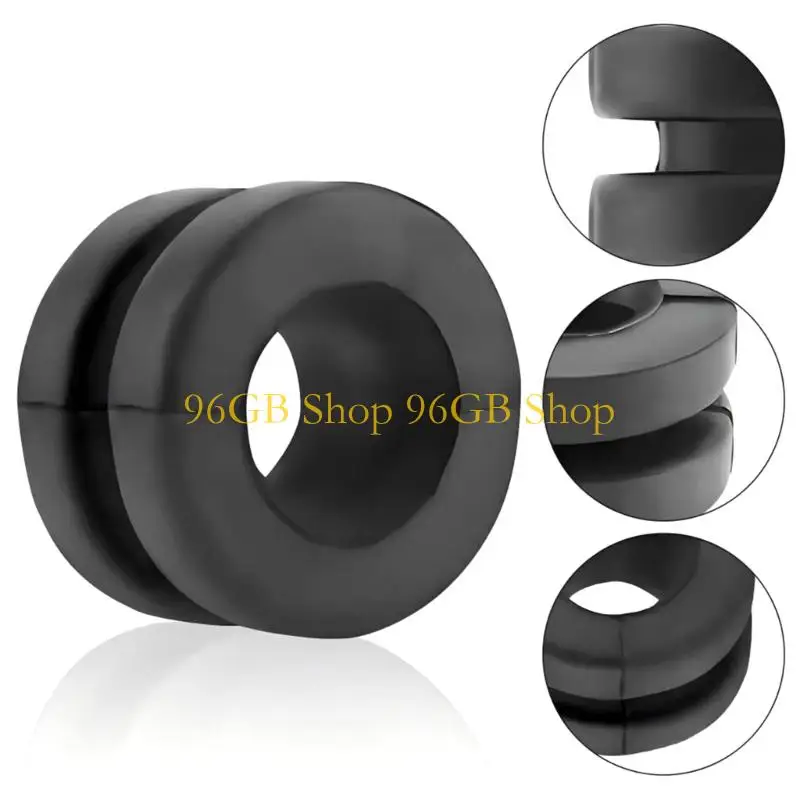 96GB 4Pcs Automotive Rubber Grommet Buffer Pad 9814411880 for Air Filter Housing Mounting Improve Driving Comfort