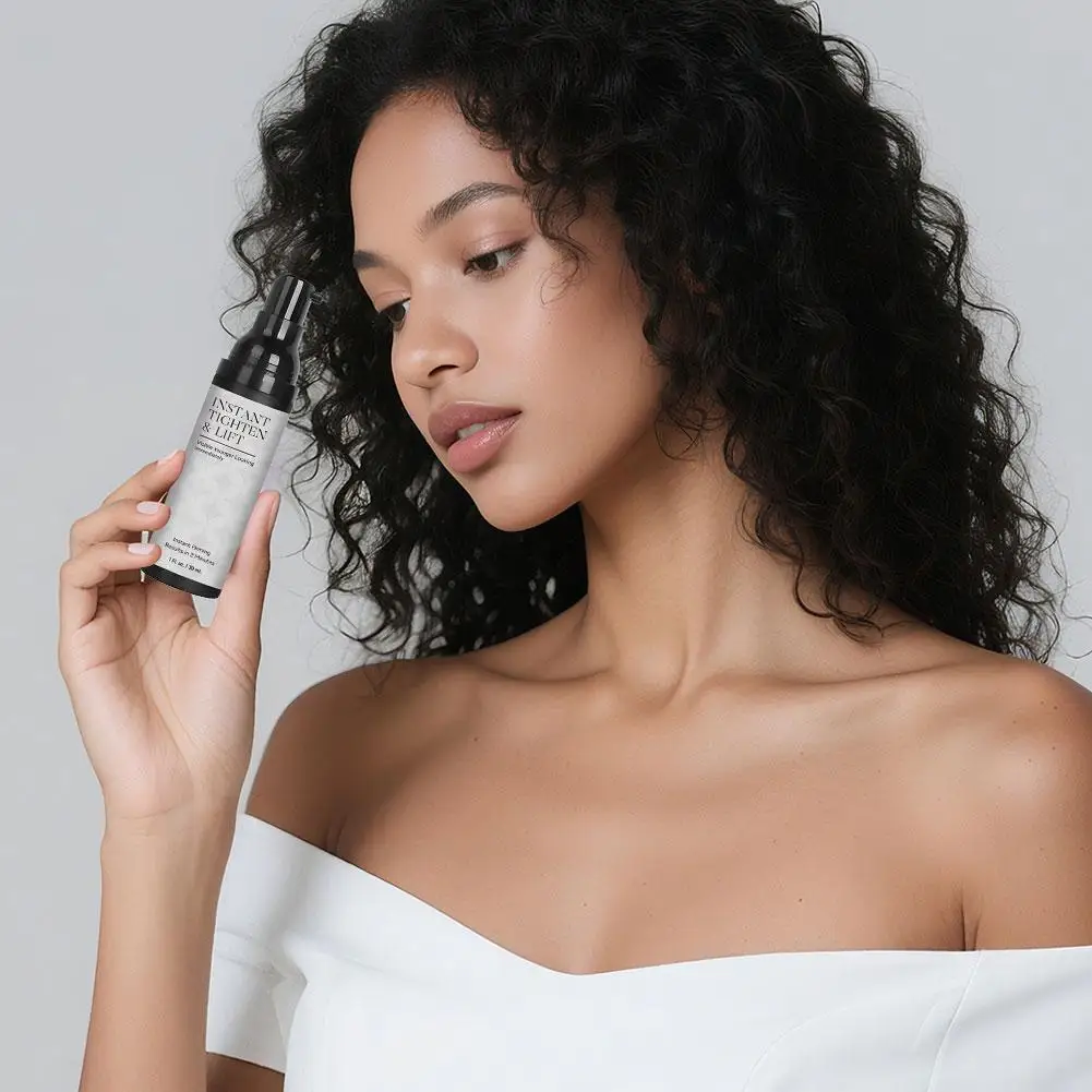 كريم شد الوجه الفوري ورفع دقائقين، مصل ترطيب وتنعيم الوجه لجميع أنواع البشرة والعناية ببشرة العين