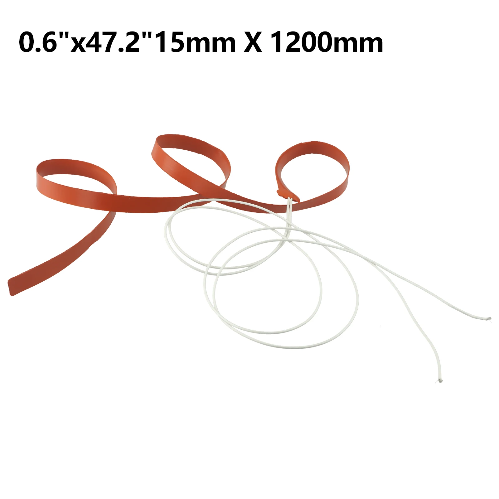 Practical Silicone Heater Heating Pad Silicone Thermal Heating Movable 12V 1pcs Heating Pad 1.2m Windshield 15*1200mm Wipers