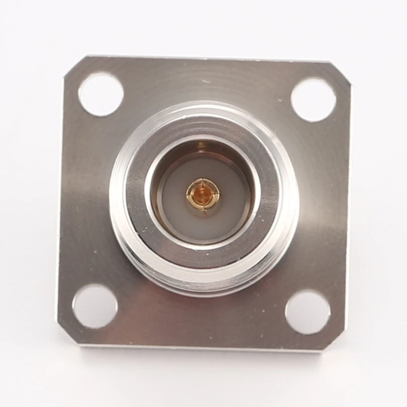 Connector Type Female To SMA 4Holes Flanges L16 To SMA Female 4Hole Flanges Chassis Panel Mount