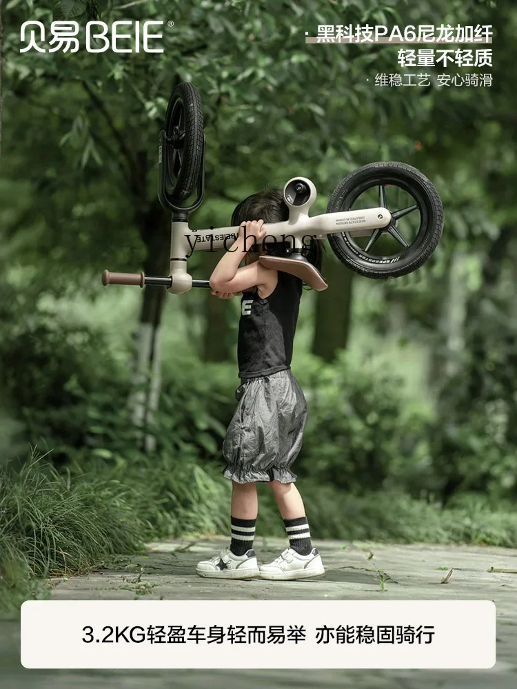 Tqh Artist Loopfiets (voor kinderen) 1-6 jaar oud Glijdende baby- en loopstoeltje 2 jaar oude kinderen met de slag