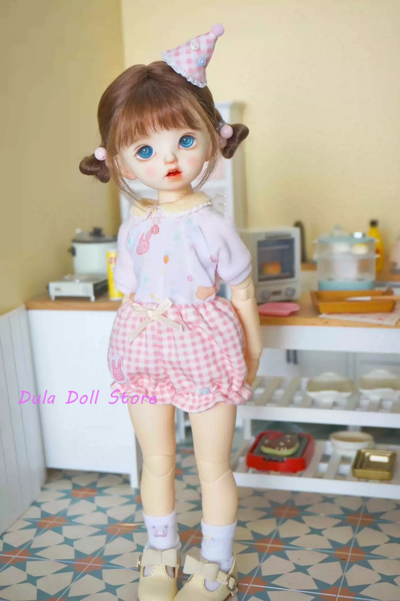 Dula Doll Clothes Dress Cute day outfit Azone Licca ICY JerryB gl4 1/6 6 points Bjd Doll Accessories