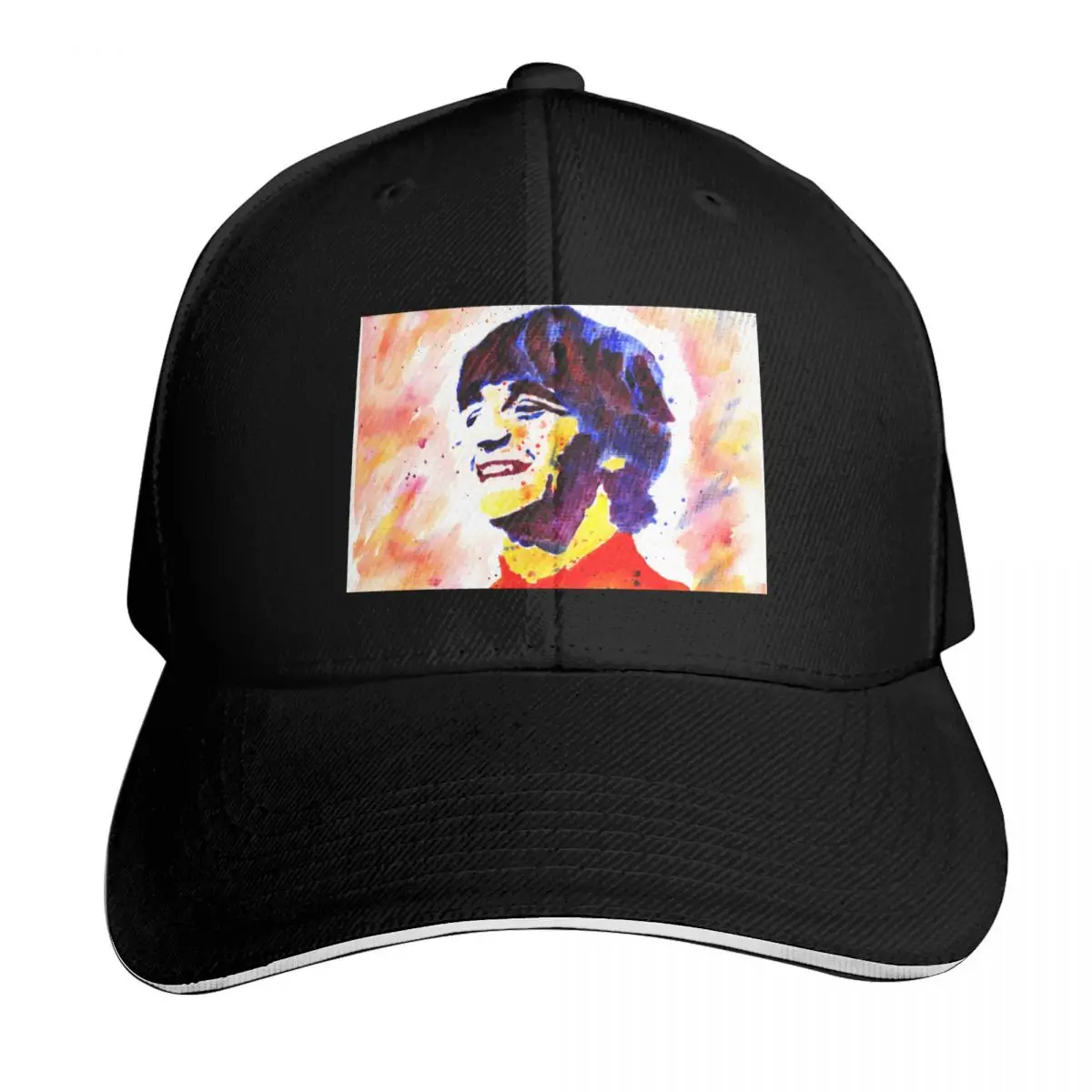 Boné de beisebol Ringo Starr, chapéu com aba reta, chapéu de sol, chapéu novo, boné tático militar, chapéus masculinos e femininos