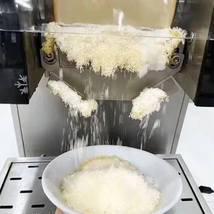 Commercial snow ice snowflake cream crusher handmade shaved ice shaved ice machine