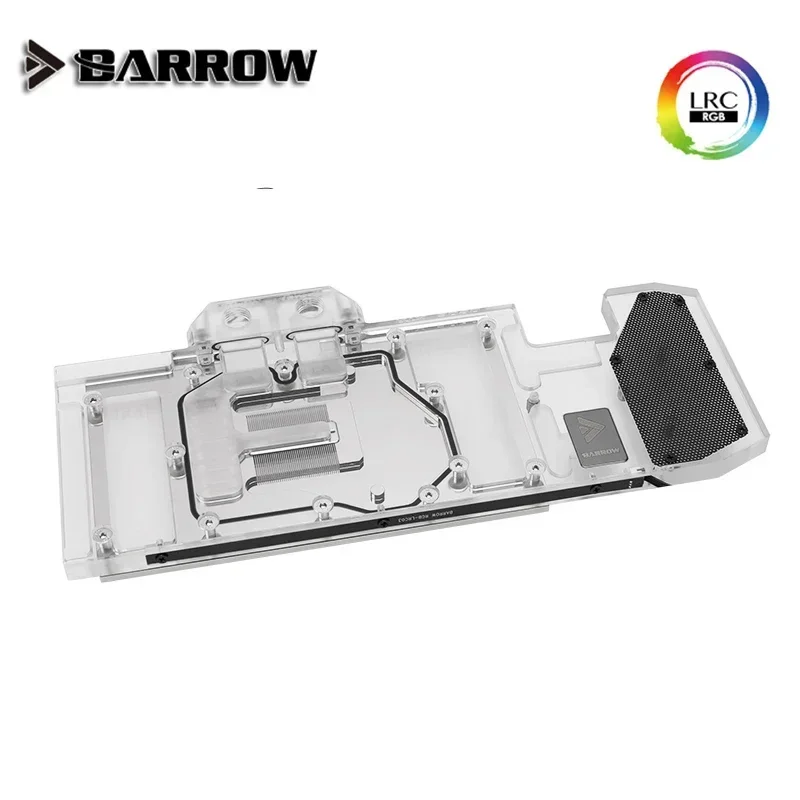 Barrow-Refroidisseur de carte GPU Water nights, pour gelée RTX 3090/3080 Ti VENTUS 3X, 5V ARGB 3PIN AHatchSYNC