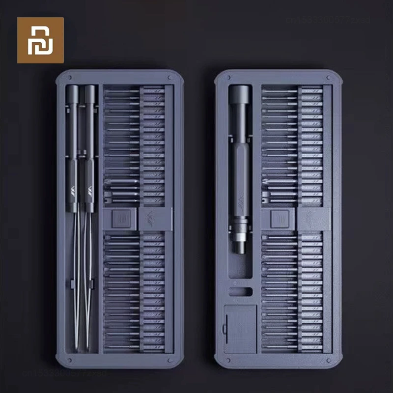 Xiaomi JIMI JM-GNT80 80 in 1 Precision Screwdrivers 72PC S2 Alloy Steel Bits Multi-used Repair Screw Drivers with Rods Household