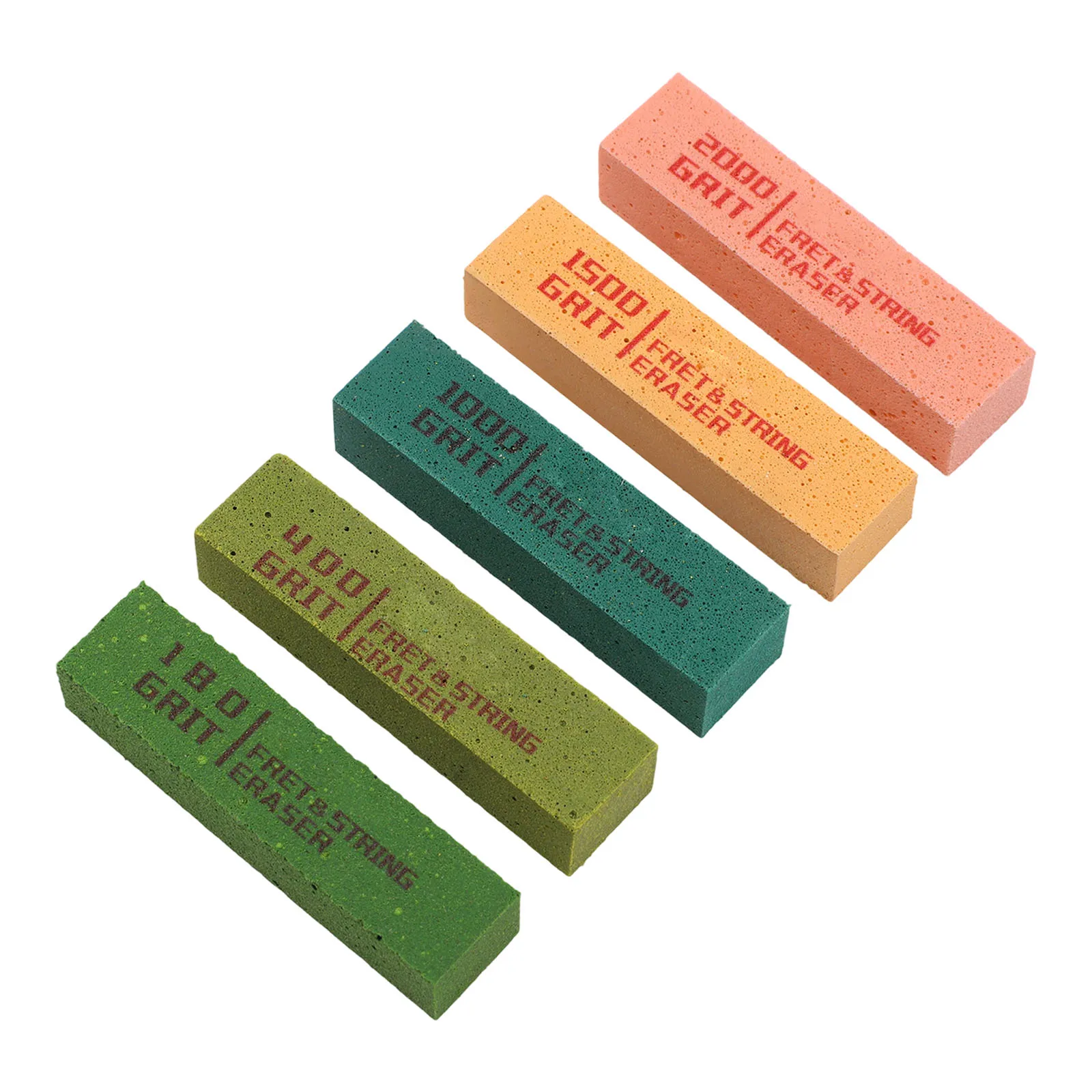 

Универсальный набор для полировки ладов, набор из 5 предметов, набор абразивных подушечек в различных зернах, идеально подходит для ухода за свой инструмент