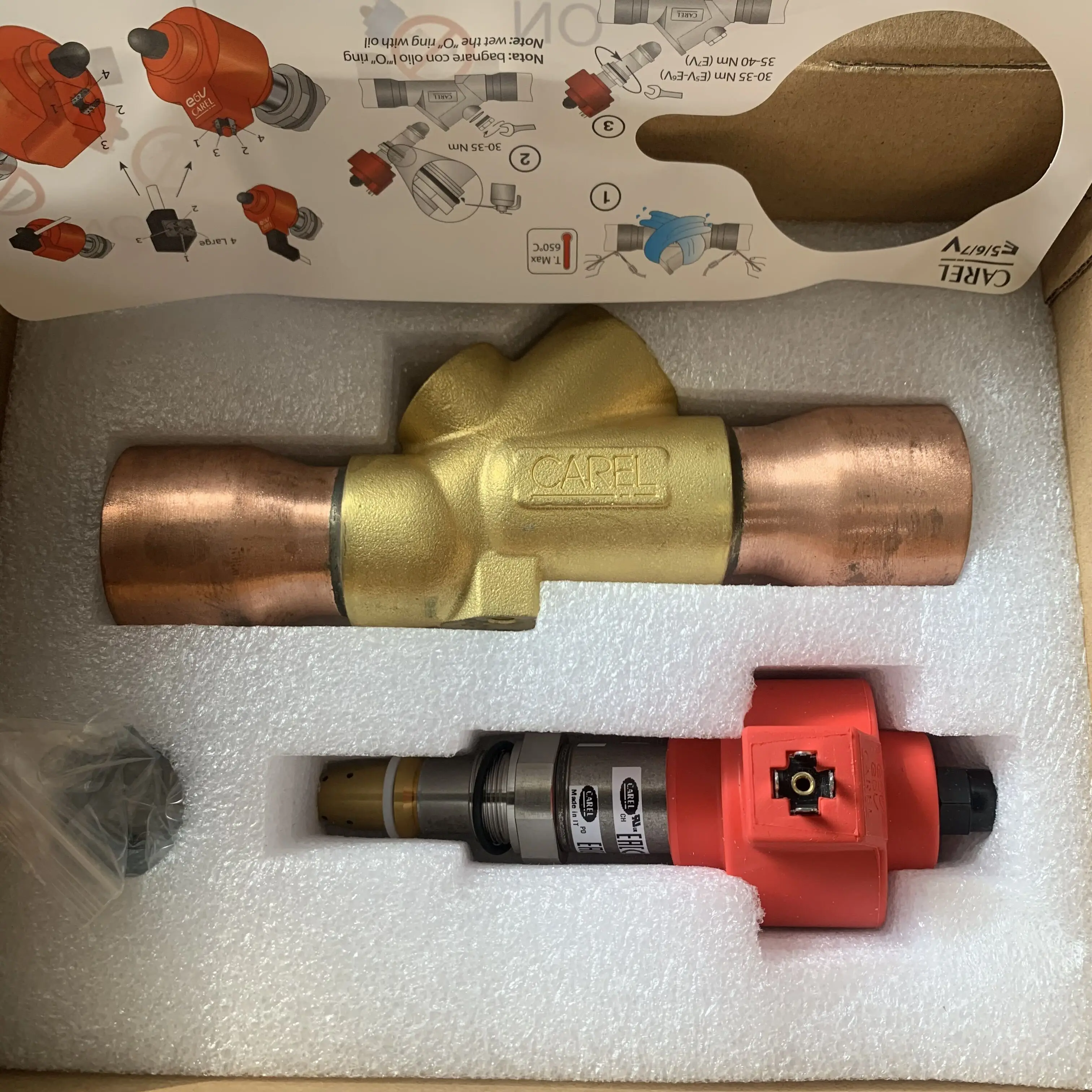 

Итальянский CARLE Электронный расширительный клапан E5VA2AST00