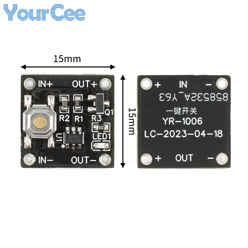 10 pz/1 pz Singolo Collegamento Chiave Interruttore Bistabile 0.5uA Carico Continuo 2A A Bassa Potenza Micro Pulsante di Collegamento Modulo