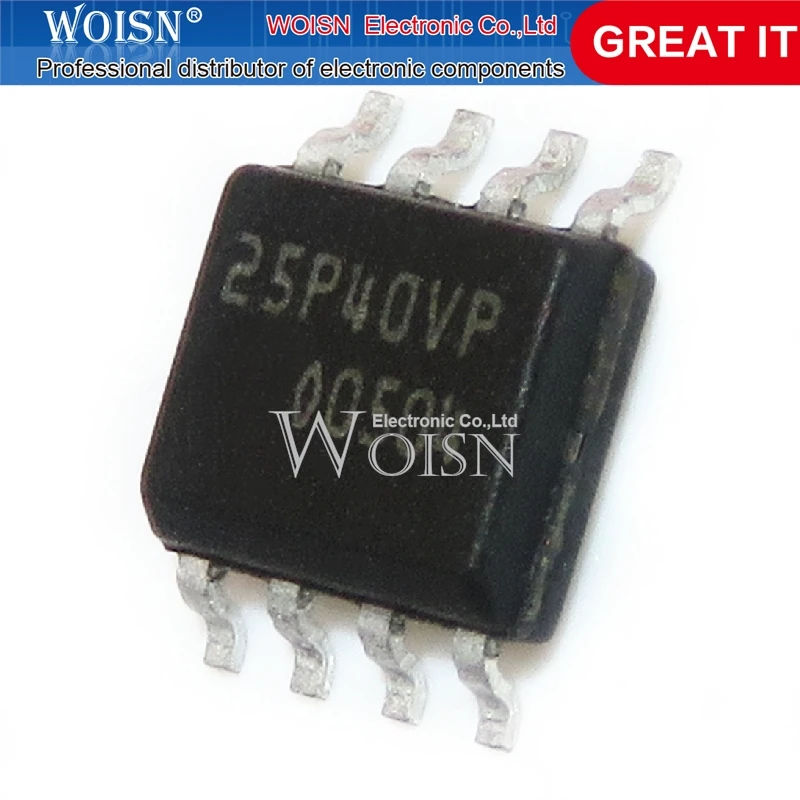 

5pcs/lot M25P40-VMN6TP M25P40VP 25P40 SOP-8