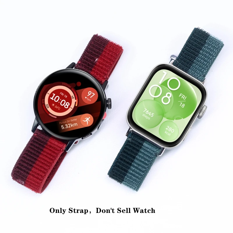 Original Fit2 Silicon Watch Strap for Huawei Fit 2 Leather Watch Band Double Magnetism Milanese Strap for Fit2 Nylon Band