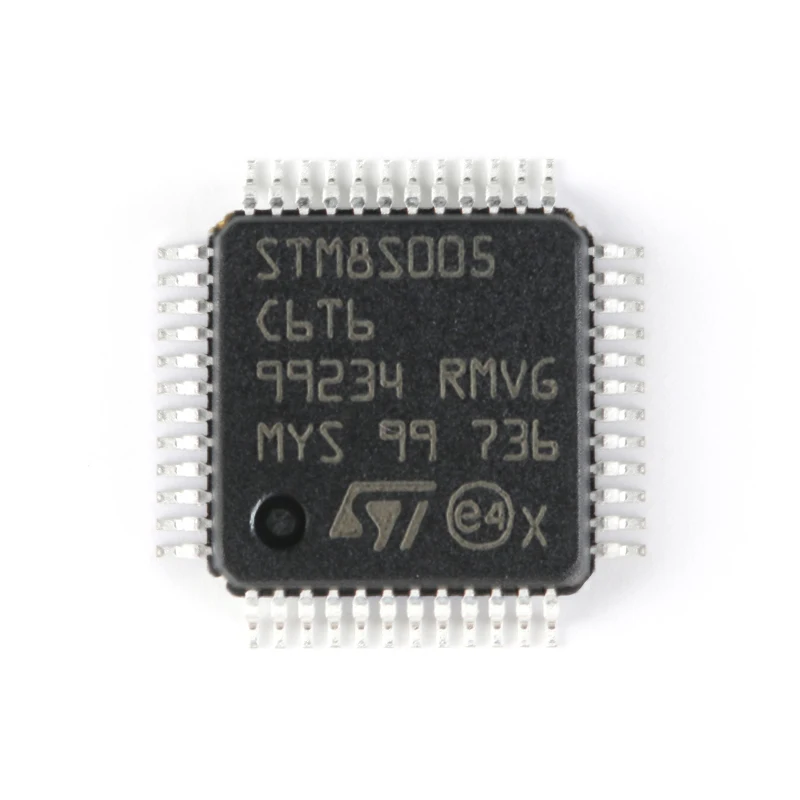 STM8S005C6T6 STM8S005C6T6TR LQFP-48 16MHz 32KB Flash Memory 8-bit Microcontroller MCU  original