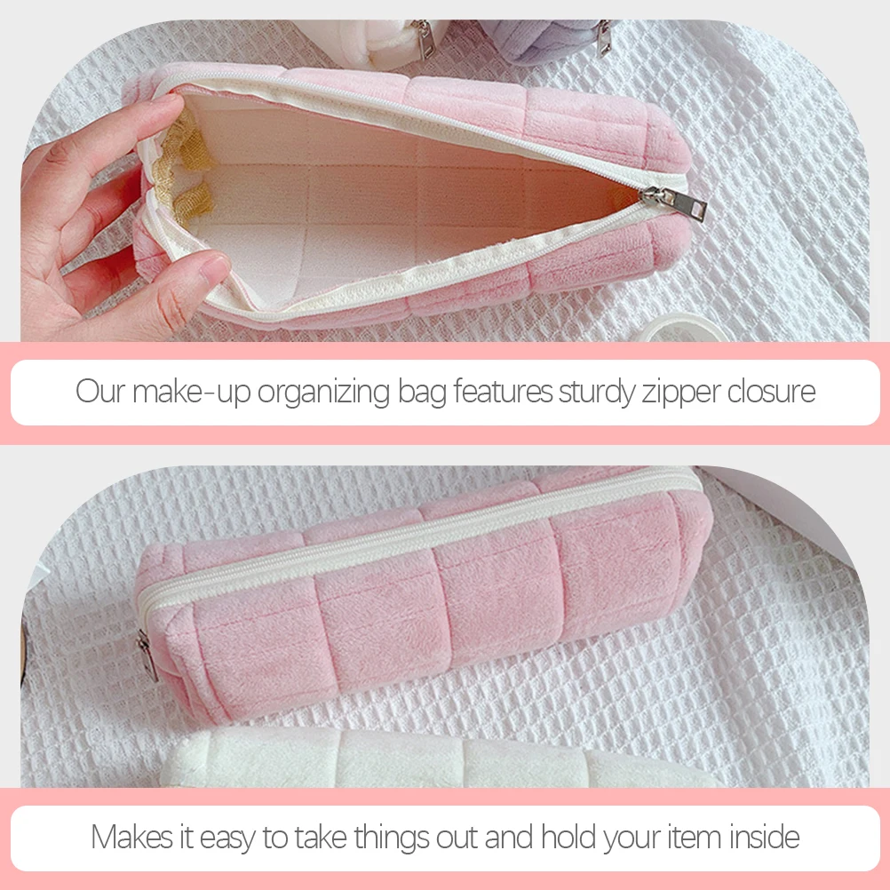 2 قطعة للنساء سعة كبيرة ماكياج المنظم السفر حقيبة أدوات الزينة المحمولة تخزين للفتيات يشكلون حقيبة مقاوم للماء