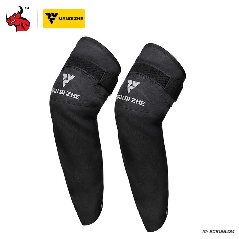 

Motorbike Riding Leg Guards Windproof Cold Anti-Wrestling CE Protective Gear Long Knee Pads Riding Anti-fall Elbow And Knee Pads