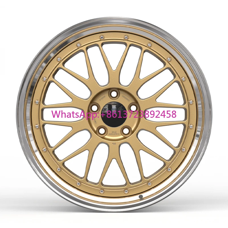 

2piece Forged 18 19 20 21 22 Inch Rims 5x 114.3 5x120 5x130 Forged Wheel Rims for BMW M2 M3 M4 Porsche 991 for LM Wheels