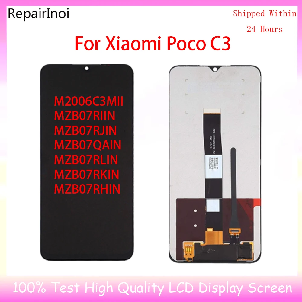 LCD Display For Xiaomi Pocophone Poco C3 X3 F1 F3 M3 M5 M4 X4 Pro 5G LCD Display Touch Screen Digitizer Assembly