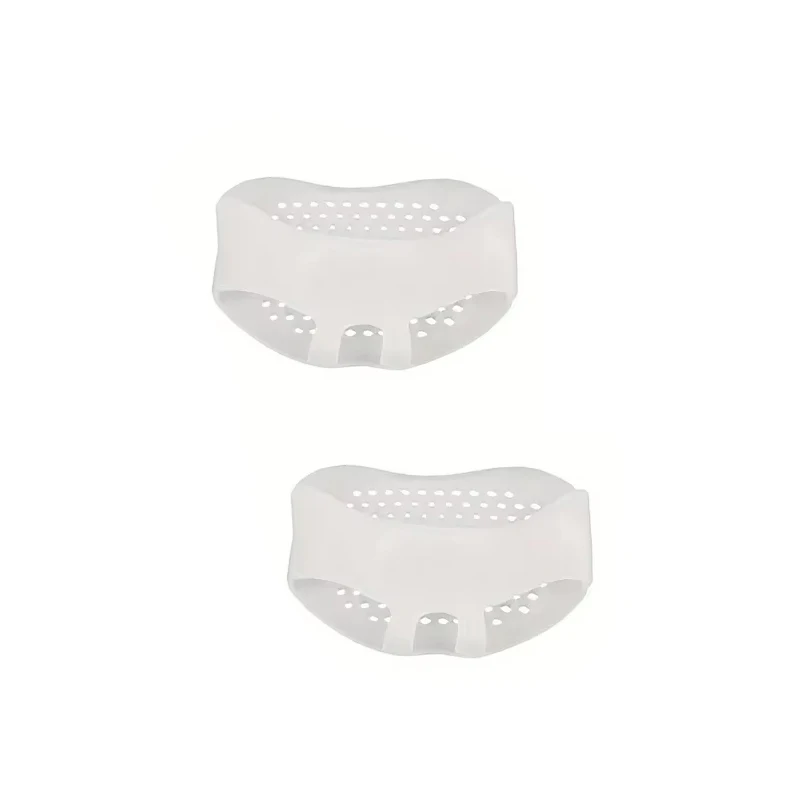 2/6 stücke Silikon Mittelfuß Pads Toe Separator Schmerzen Relief Fuß Pads Orthesen Fuß Massage Einlegesohlen Vorfuß Socken Fuß Pflege werkzeug – Detail 6
