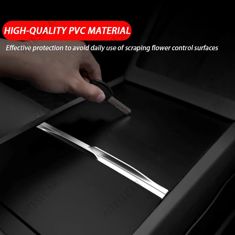Central Control Panel Sticker for Tesla Model 3 Highland Model Y Juniper 2026 Center Console Cover Patch Protective Accessories