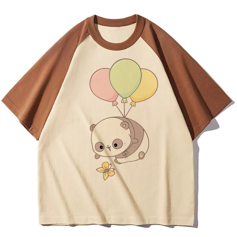 Panda top women blend t-shirts girl 2000s clothes