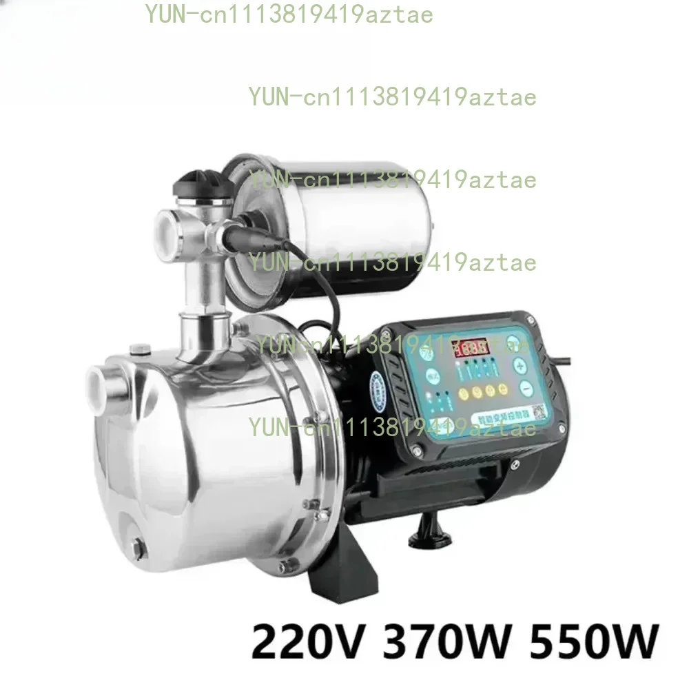 220V 370W 550W Jet Pump Stainless Steel Automatic Frequency Conversion Tap Water Pipeline High Pressure Solar Water Pump Booster