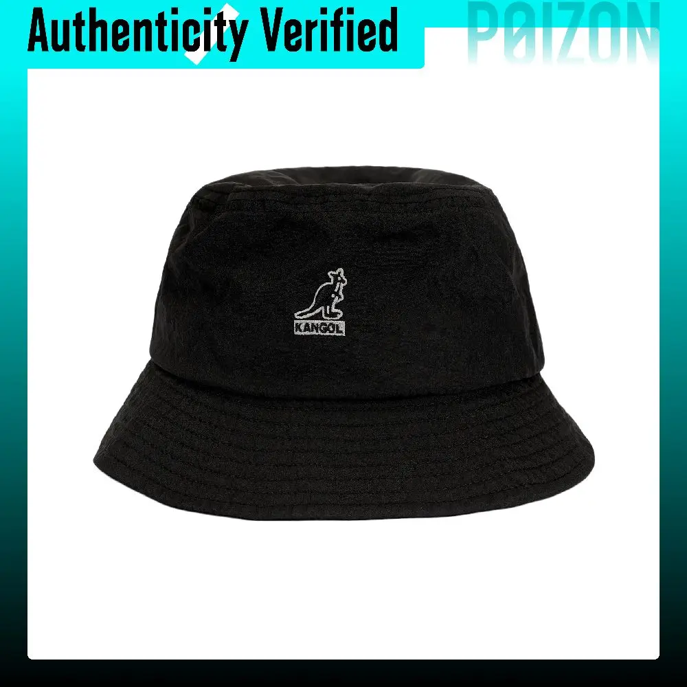 KANGOL Nylon Bucket Hats Unisex Black CA43610BKME