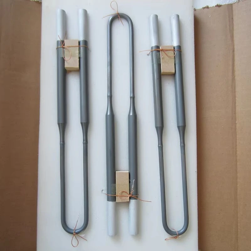 MoSi2 Heater Rod 1900 Grade, U Shape 4/9mm, for Dental Furnace, High-Precision Medical Kiln, Zero Contamination, Long Life
