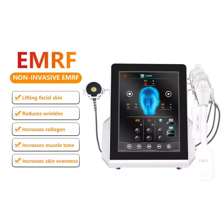 Peface EMRF Facial Lifting Wrinkles Remover Firming Skin Tightening No Needle Treatment Muscle Toning Machine