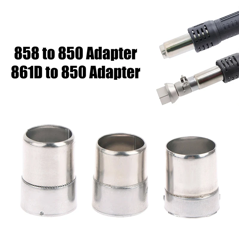1Pc Hot Air Gun Nozzle Adaptor For 850/858 Quick-861DW Air Nozzle Accessories Square BGA Welding Head