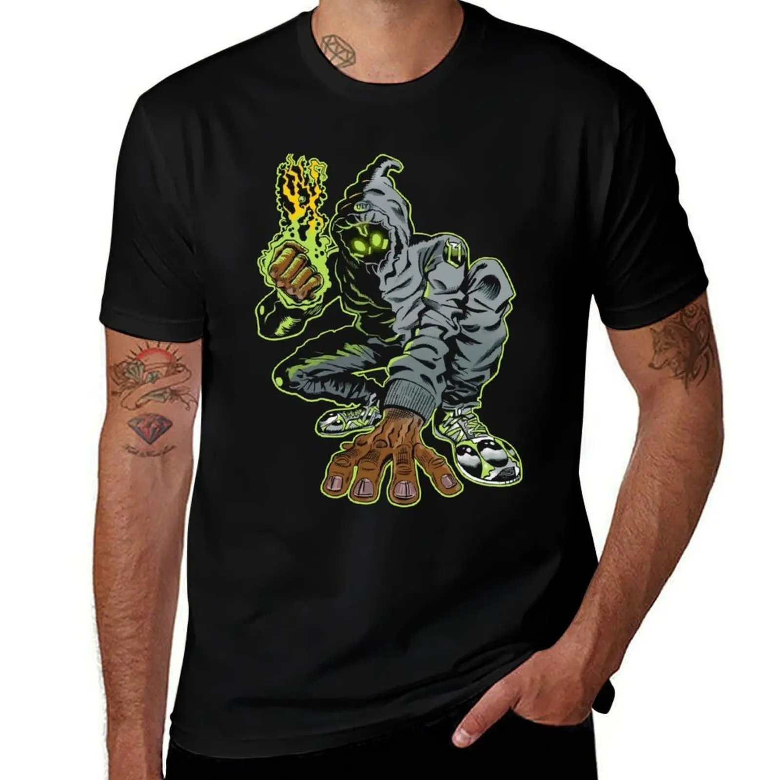 Denzel Curry Unlocked Comic T-Shirt man t shirt summer T-Shirt