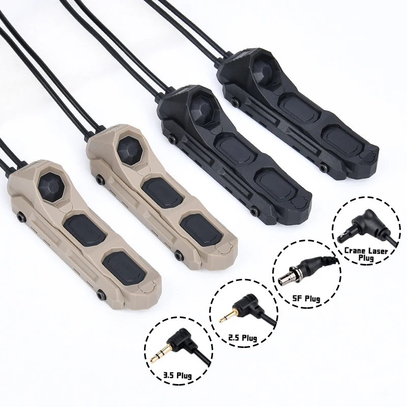 WADmersible-Joli de fonction Airsoft Axon Dultourts, bouton à distance, M300 Mfemale SF Plug, NGAL PEQ OGL L3 Laser FIT Mlok KeyHapp20 mm Rail