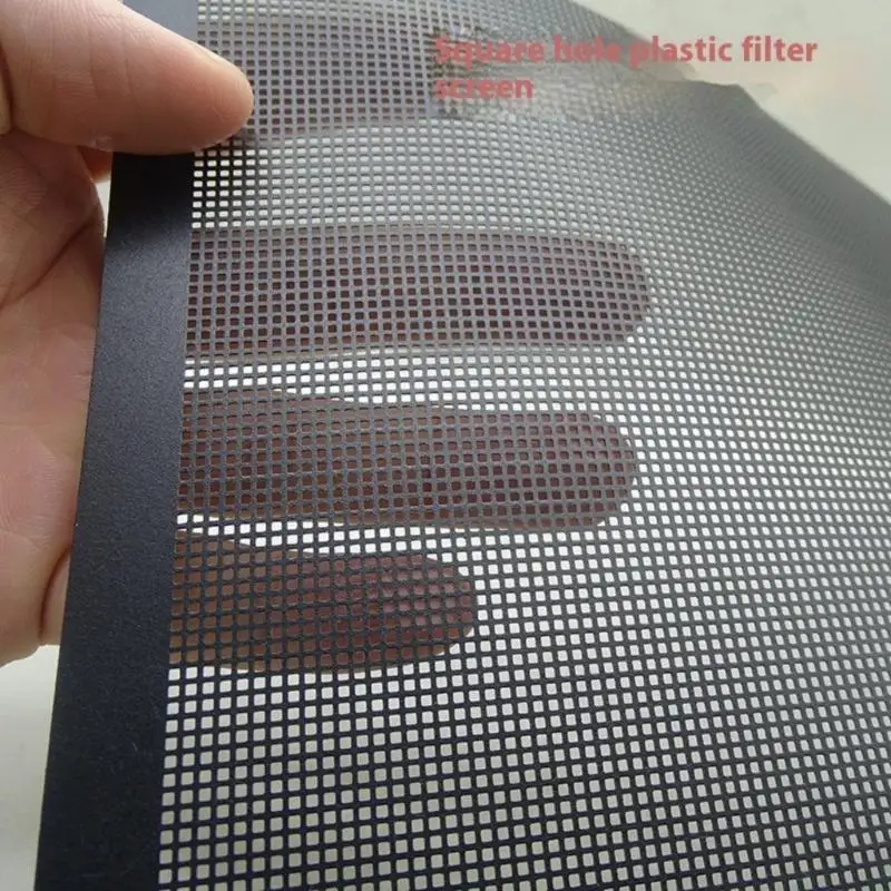 31BA 35x100cm PC-behuizing Stofgaasfilter PVC Stofdicht Plastic Stoffilterdeksel PC