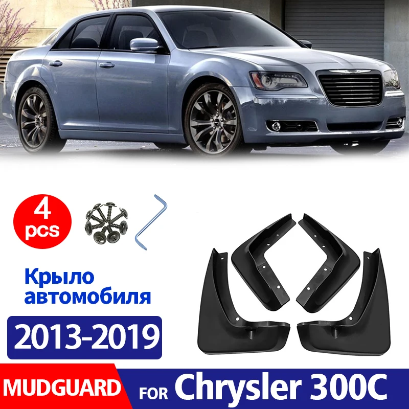 

FOR Chrysler 300C 2013-2019 Mudguard Fender Mud Flap Guards Splash Mudflaps Car Accessories Front Rear 4pcs