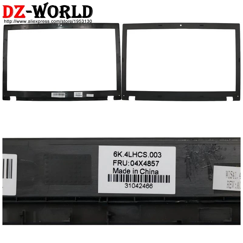 ฝาครอบ LCD หน้าจอกรอบด้านหน้าสําหรับ Lenovo ThinkPad L540 แล็ปท็อป 04X4857 04X4858