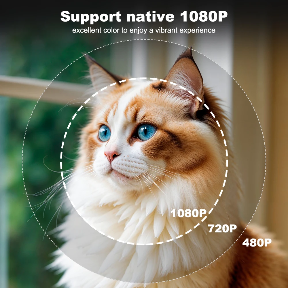 DESS 4K Android Projector Dual Band Wifi 6 BT5.2 HIFI Sound Portable Projector Home Theater 3D Smart Projector Google Assistant