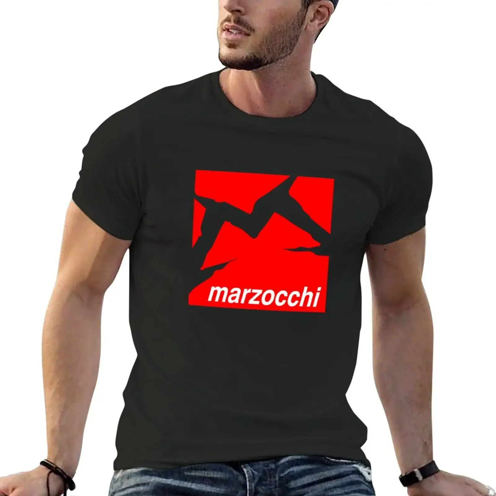 Marzocchi Essential T-Shirt boys whites summer tops tees mens t shirt graphic